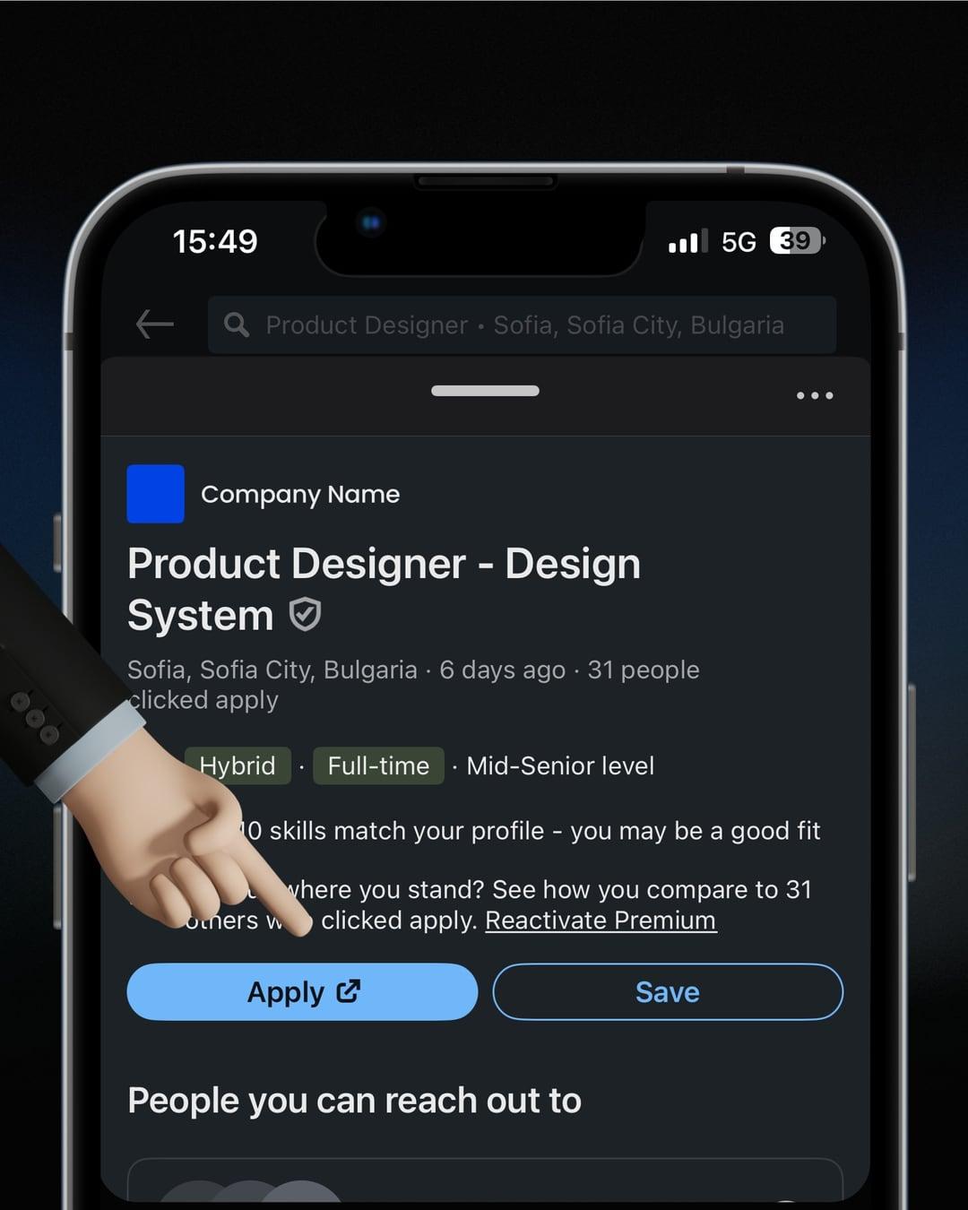 Slides from the LinkedIn post showing the keyboard shortcut setup (3 of 10)