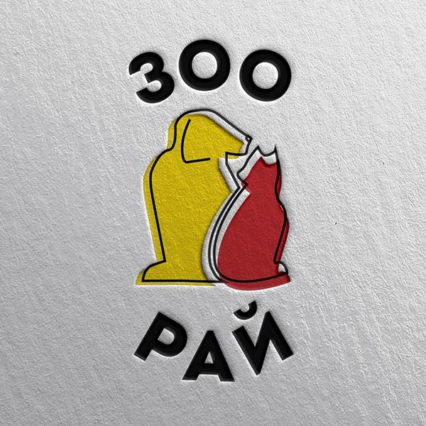 Zoo Ray logo with a dog and a cat